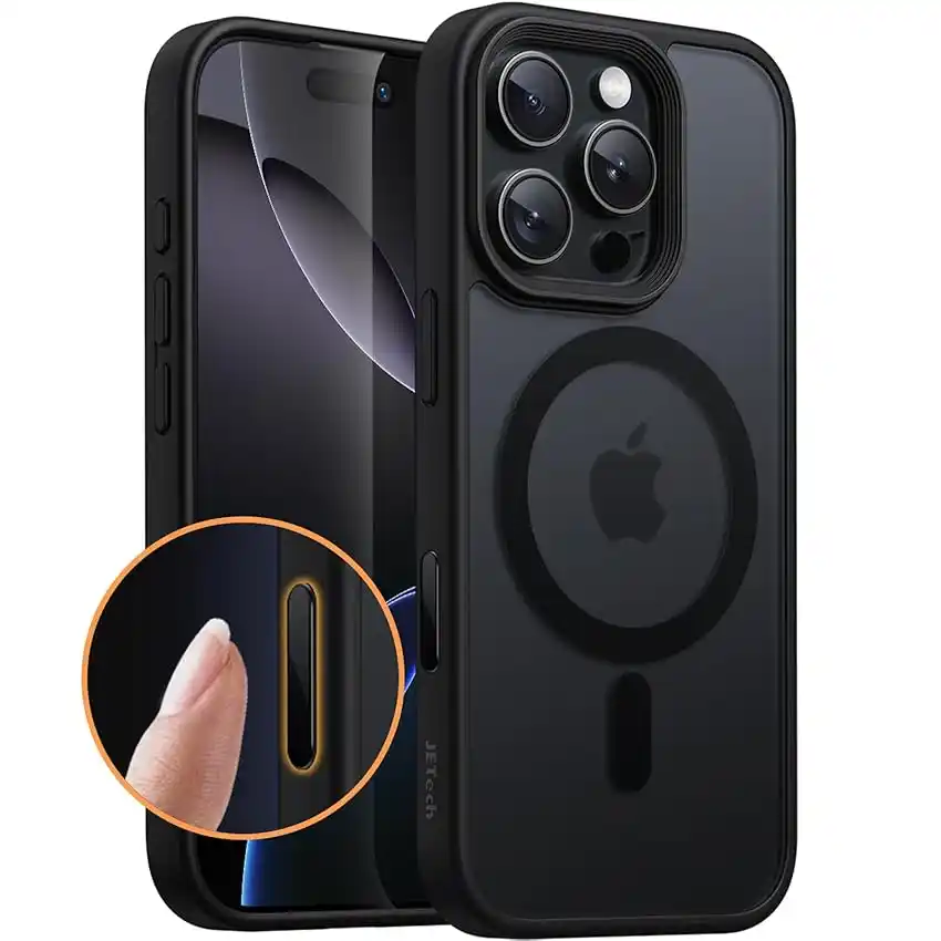 Image from Offerte Tech by Telefonino.net: 👀 JETech Cover Magnetica per iPhone 16 Pro 6,3 Pollici con Controllo ...