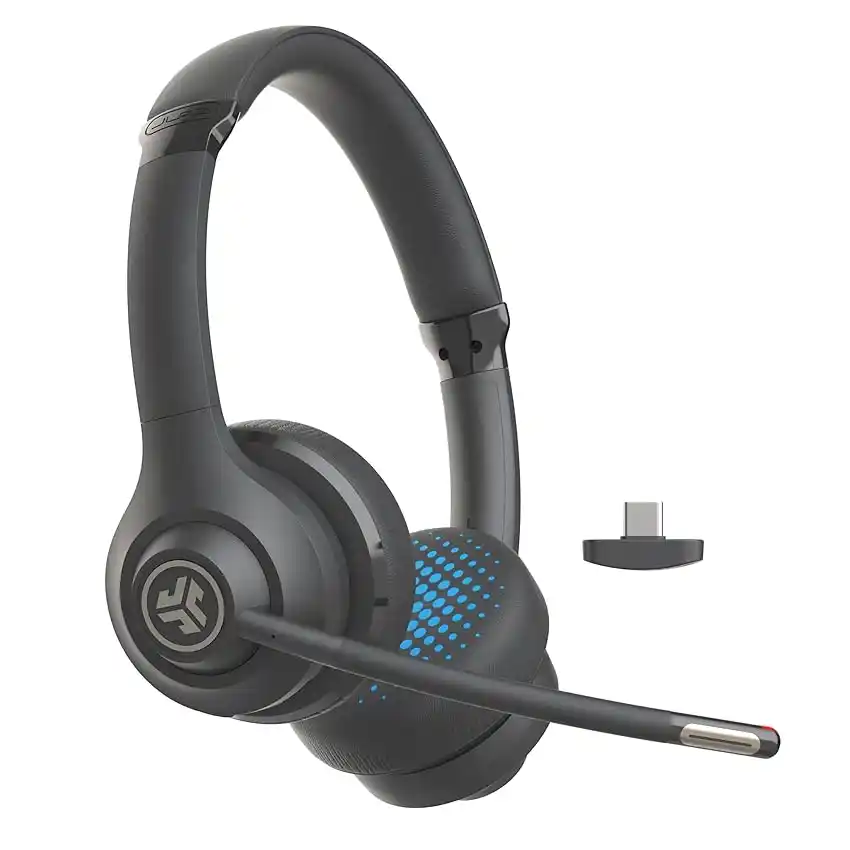 Image from Offerte Tech by Telefonino.net: 👀 JLab Go Work - Cuffie wireless di seconda generazione con microfono...