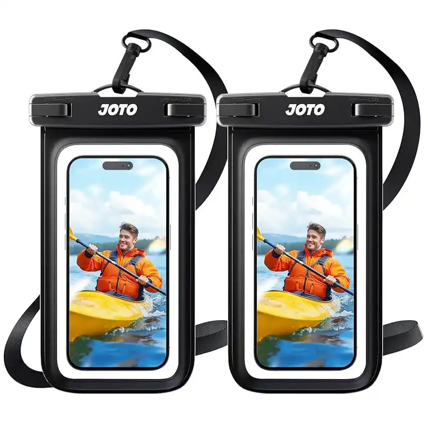 Image from Offerte Tech by Telefonino.net: 👀 JOTO Custodia Impermeabile Smartphone 30M/IPX8, Universale Cover Su...