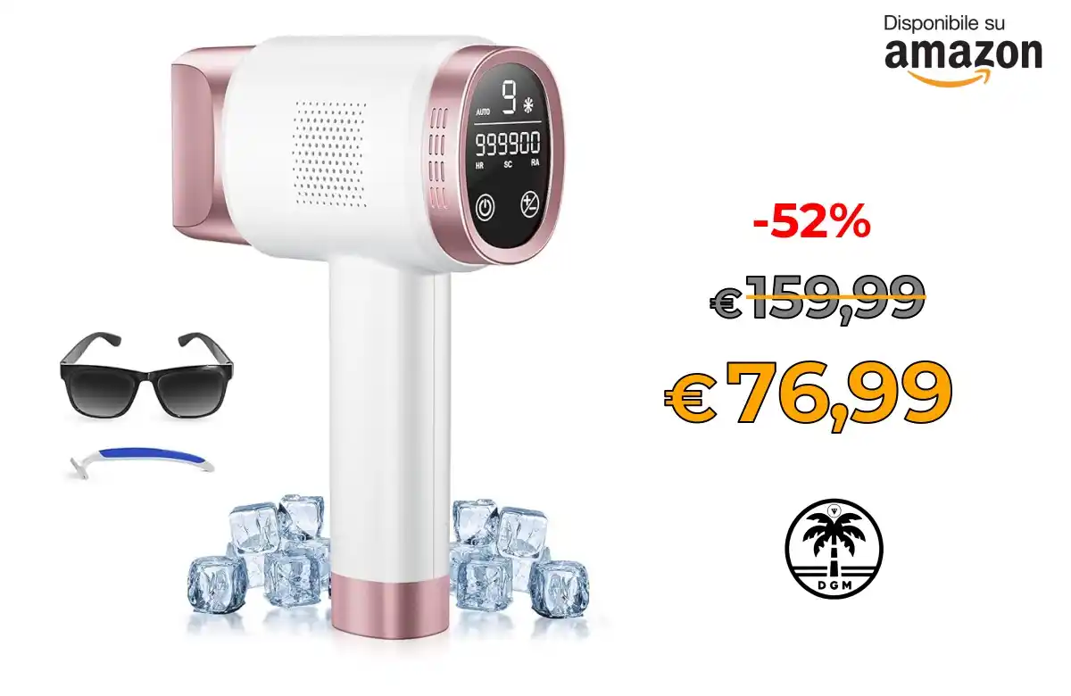 Image from Offerta DgM: 👀 Non farlo Scappare 👀 🛍️in Vendita su AMAZON  * ⭕ 21J Epilatore Lu...