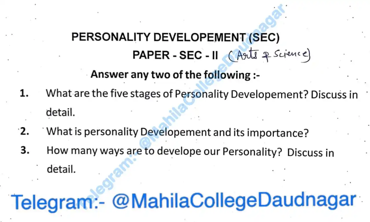 Mahila College Daudnagar post