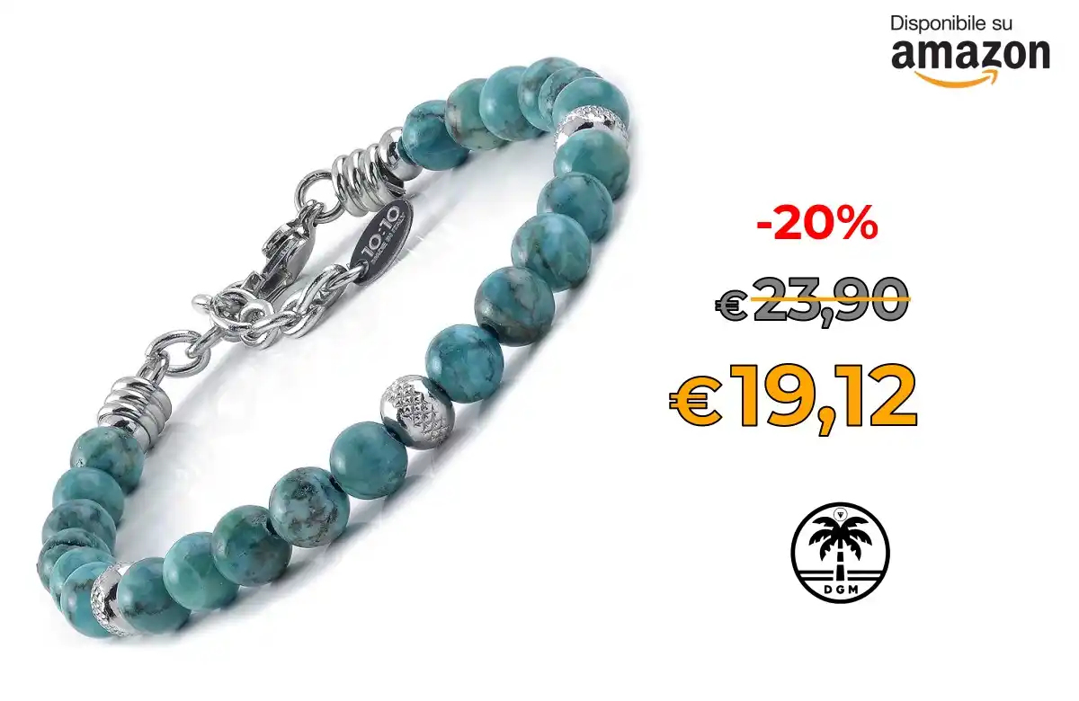 Image from Offerta DgM: 🔥 Prendilo al Volo 🔥 🛍️in Vendita su AMAZON * ⭕ 10:10 Bracciale co...