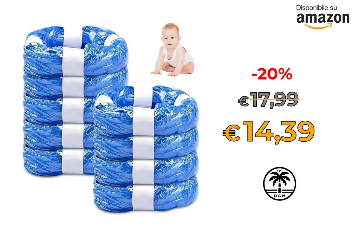 Image from Offerta DgM: 🔥 Prendilo al Volo 🔥 🛍️in Vendita su AMAZON * ⭕ 9 Pezzi Ricarica M...