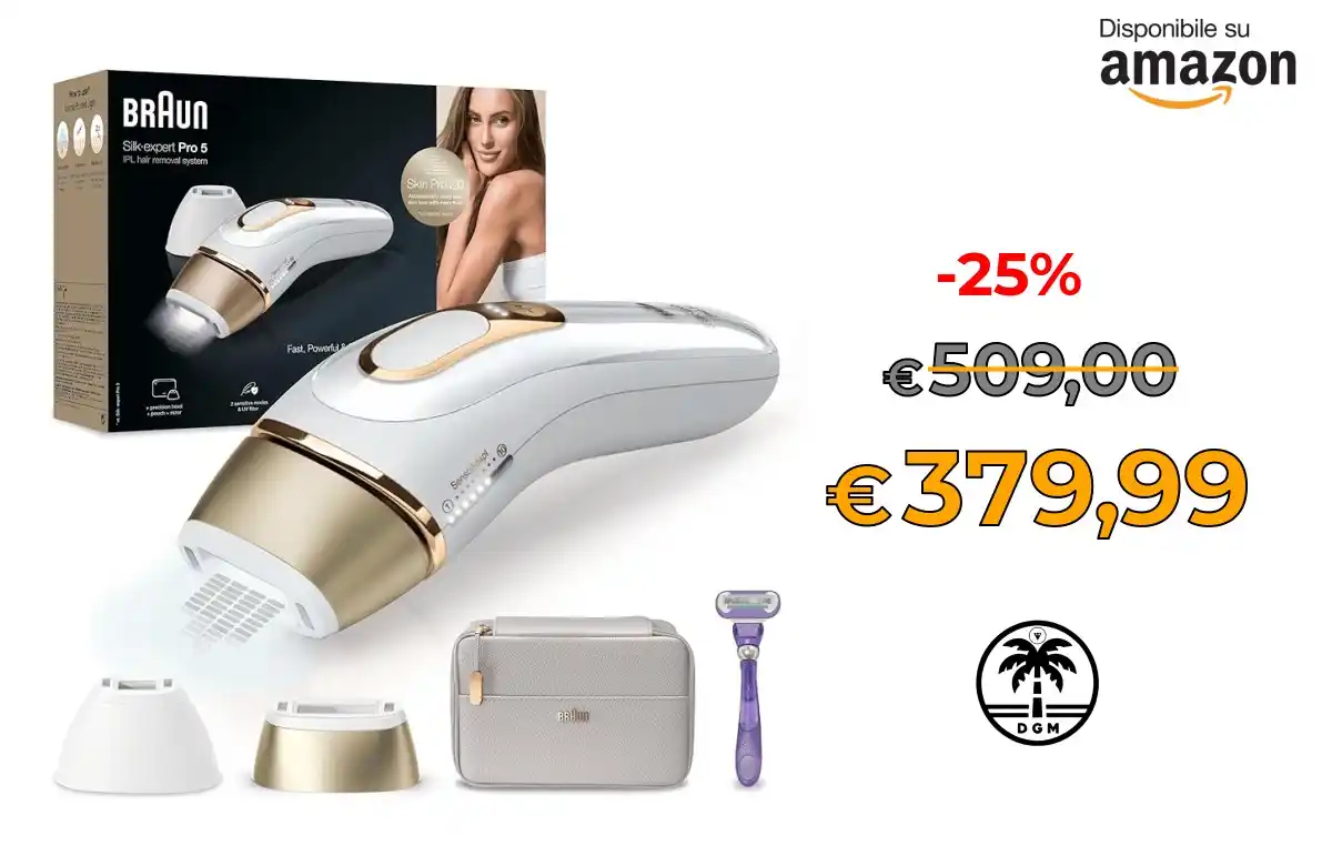 Image from Offerta DgM: 🔥 Prendilo al Volo 🔥 🛍️in Vendita su AMAZON * ⭕ Braun Silk Expert ...