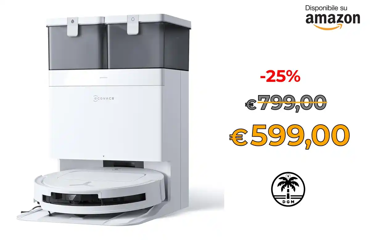 Image from Offerta DgM: 🔥 Prendilo al Volo 🔥 🛍️in Vendita su AMAZON  * ⭕ ECOVACS DEEBOT T50...
