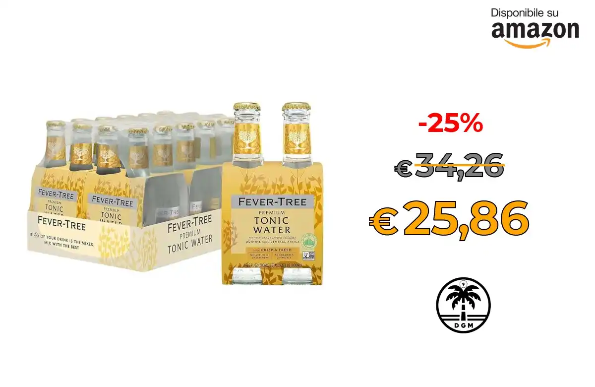 Image from Offerta DgM: 🔥 Prendilo al Volo 🔥 🛍️in Vendita su AMAZON  * ⭕ FEVER-TREE Premium...