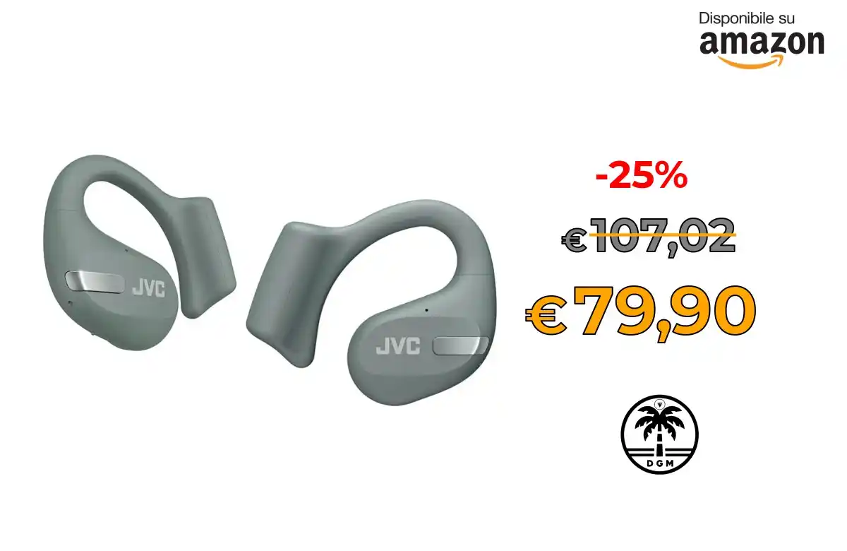 Image from Offerta DgM: 🔥 Prendilo al Volo 🔥 🛍️in Vendita su AMAZON * ⭕ JVC NEarphones HA-...