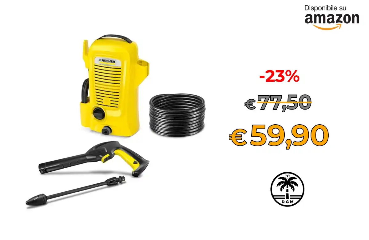 Image from Offerta DgM: 🔥 Prendilo al Volo 🔥 🛍️in Vendita su AMAZON * ⭕ Kärcher Idropulitr...