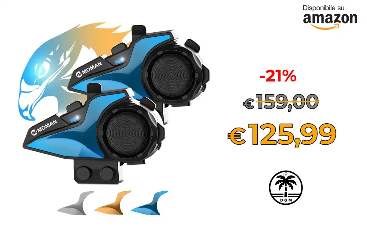 Image from Offerta DgM: 🔥 Prendilo al Volo 🔥 🛍️in Vendita su AMAZON * ⭕ Moman Interfono Mo...