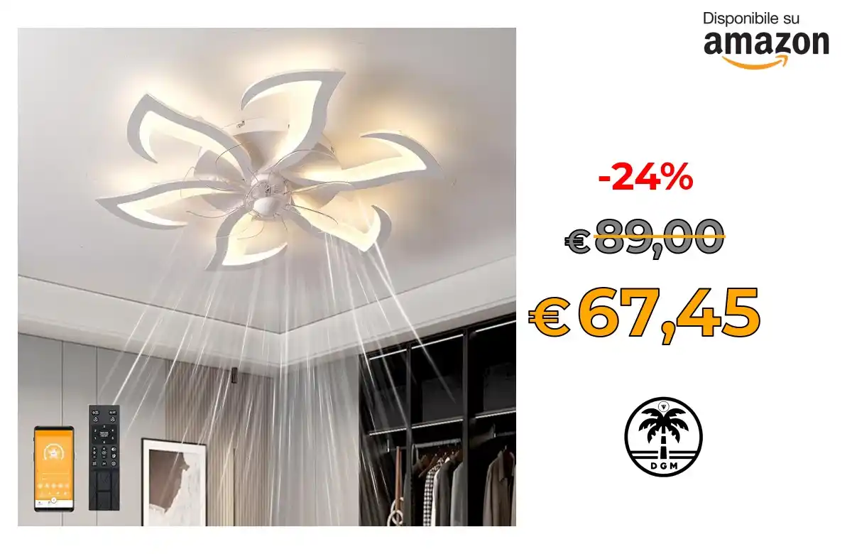 Image from Offerta DgM: 🔥 Prendilo al Volo 🔥 🛍️in Vendita su AMAZON  * ⭕ MYYCX Ventilatore ...