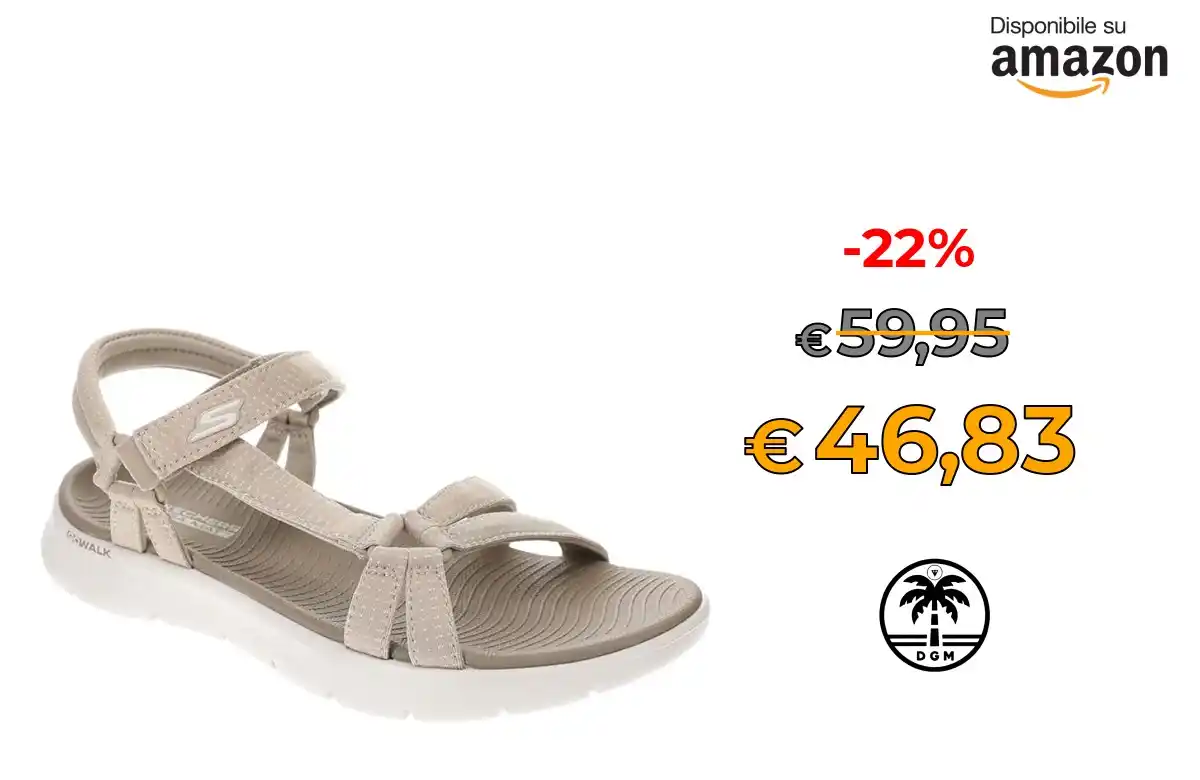 Image from Offerta DgM: 🔥 Prendilo al Volo 🔥 🛍️in Vendita su AMAZON * ⭕ SKECHERS Go Walk F...