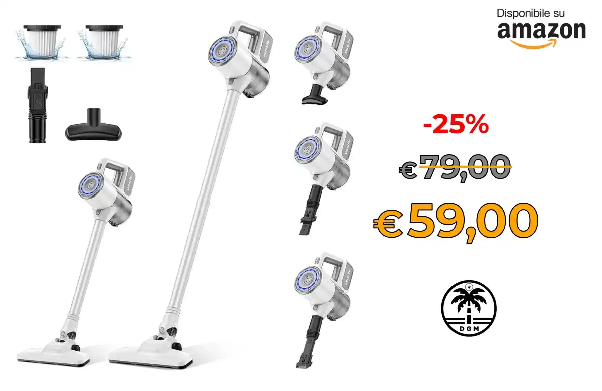 Image from Offerta DgM: 🔥 Prendilo al Volo 🔥 🛍️in Vendita su AMAZON * ⭕ VersLife S6PRO Asp...