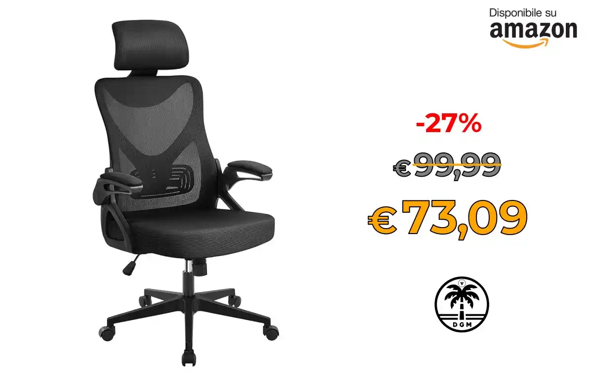 Image from Offerta DgM: 🔥 Prendilo al Volo 🔥 🛍️in Vendita su AMAZON  * ⭕ Yaheetech Sedia Uf...
