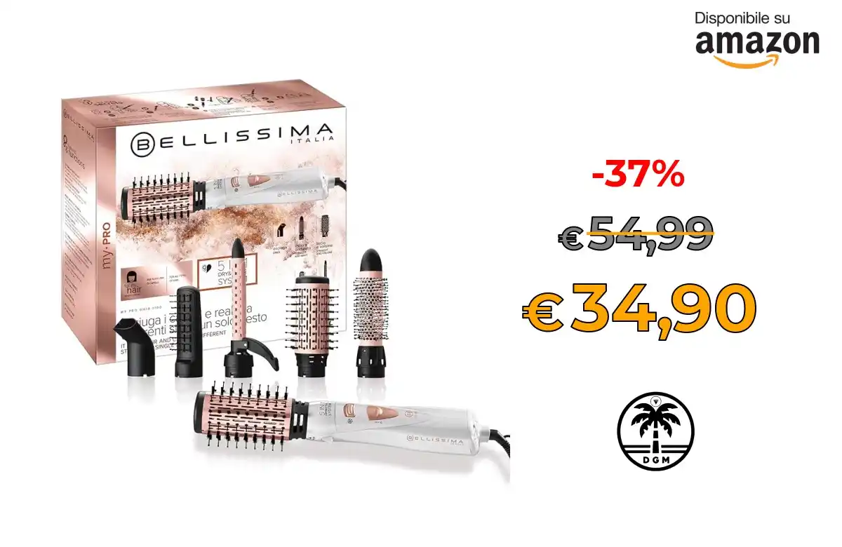 Image from Offerta DgM: 🌋 Prezzone 🌋 🛍️in Vendita su AMAZON  * ⭕ BELLISSIMA Imetec - Spazzo...