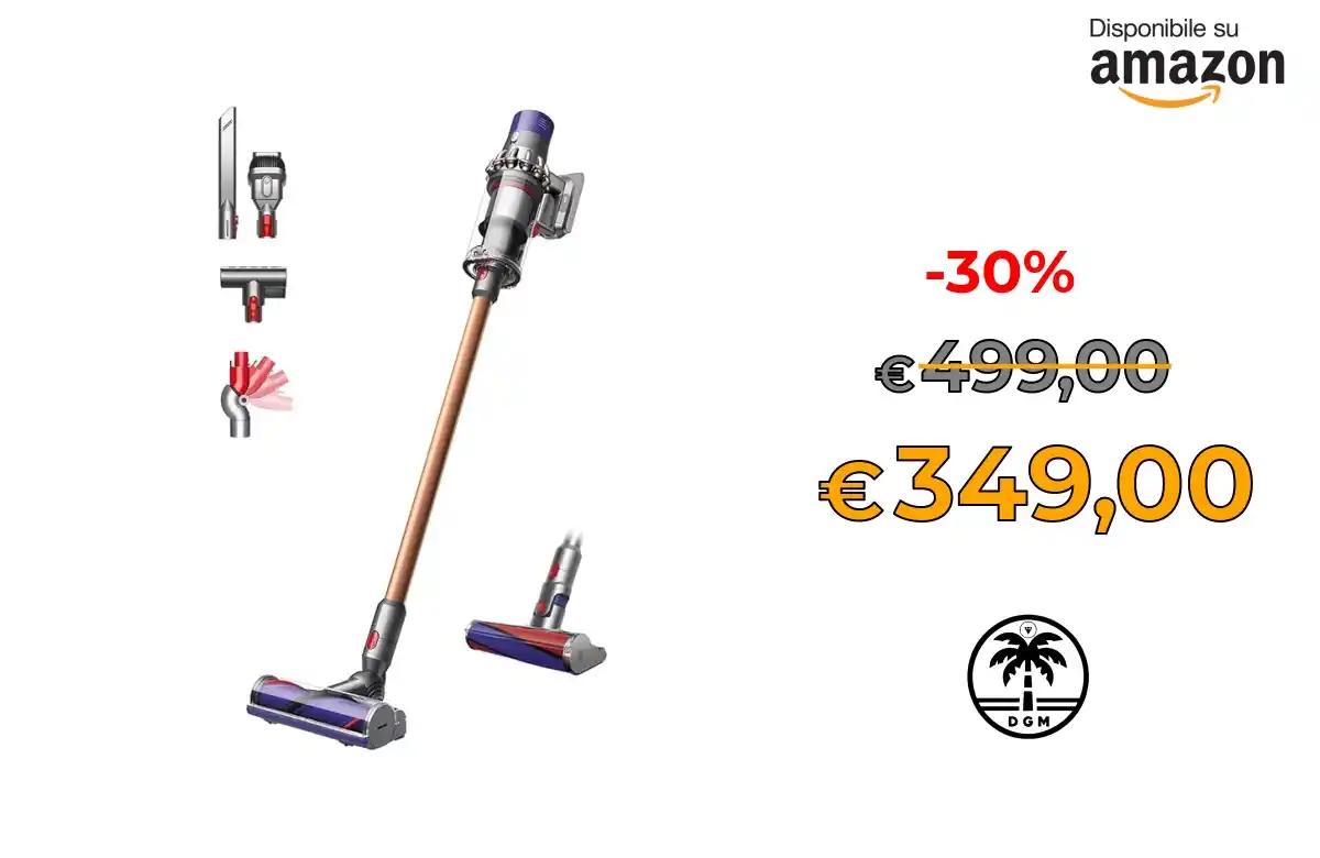 Image from Offerta DgM: 🌋 Prezzone 🌋 🛍️in Vendita su AMAZON * ⭕ Dyson Cyclone V10 Absolute...