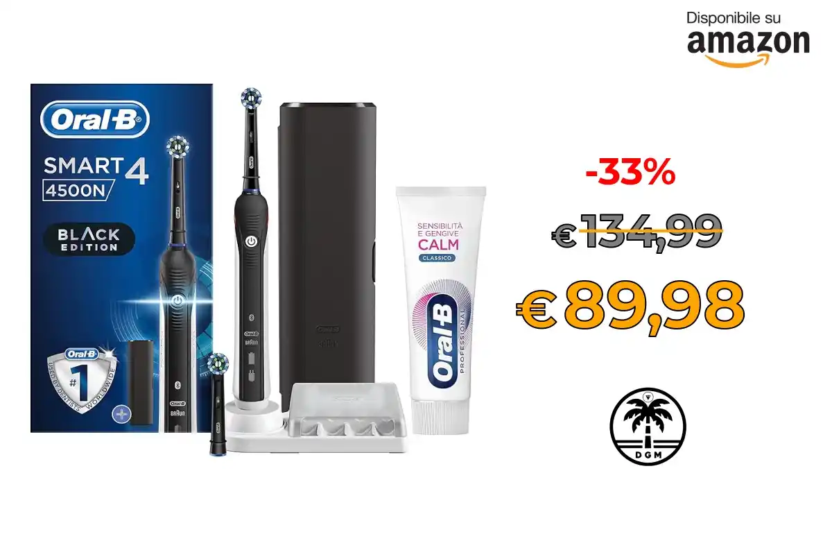 Image from Offerta DgM: 🌋 Prezzone 🌋 🛍️in Vendita su AMAZON  * ⭕ Oral-B Spazzolino Elettric...