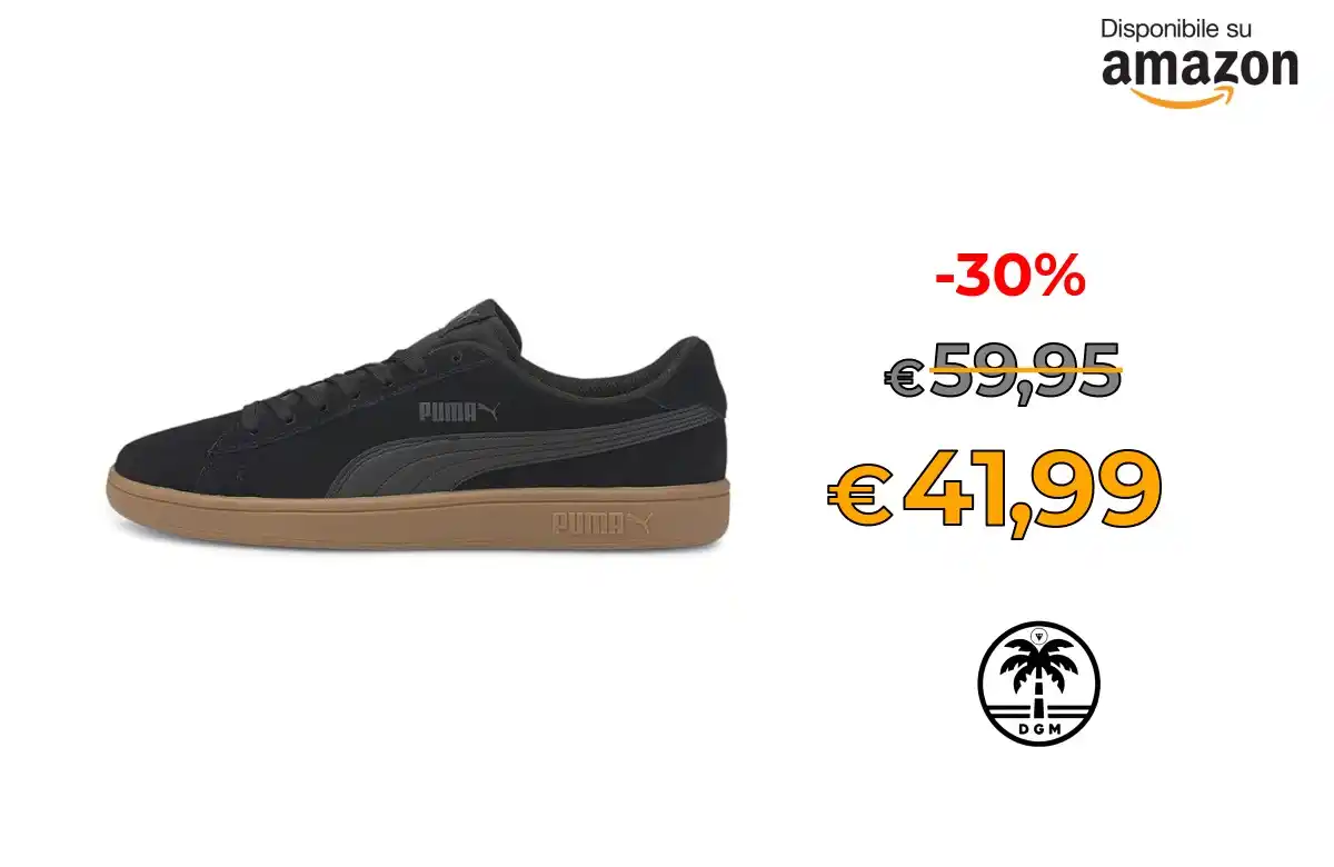 Image from Offerta DgM: 🌋 Prezzone 🌋 🛍️in Vendita su AMAZON * ⭕ PUMA Smash V2, Scarpe da T...