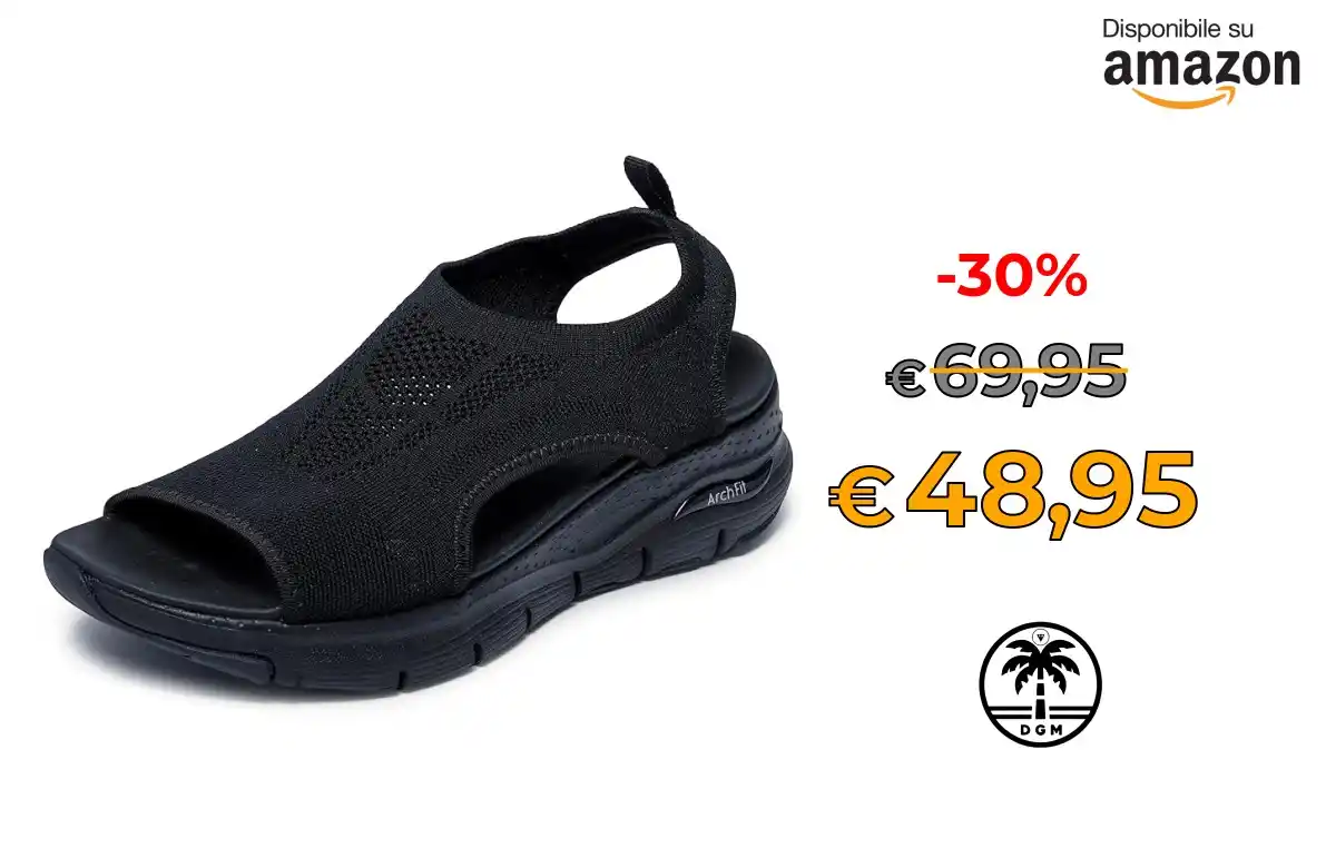 Image from Offerta DgM: 🌋 Prezzone 🌋 🛍️in Vendita su AMAZON * ⭕ Skechers Arch Fit, Forma A...