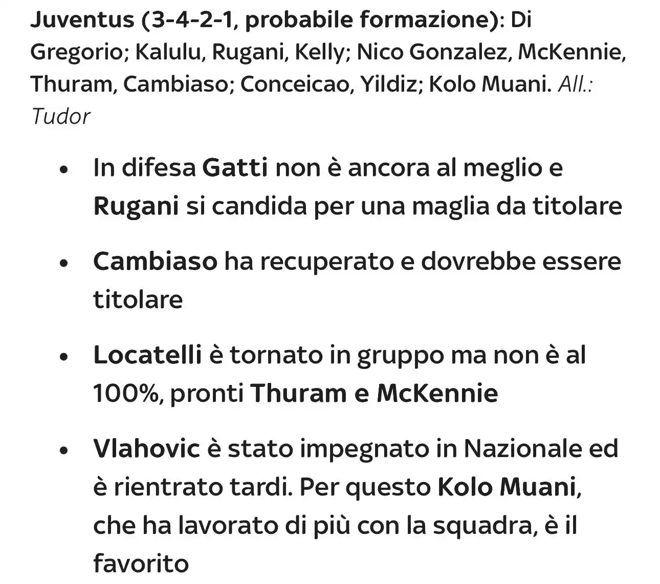 Image from Juventus Fans: *Probabile formazione della <a class="text-blue-500 hover:underline cu...