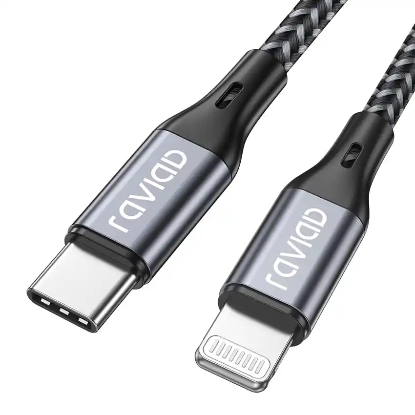 Image from Offerte Tech by Telefonino.net: 👀 RAVIAD Cavo USB C a Lightning 1M [Certificato MFi] Cavo iPhone USB ...