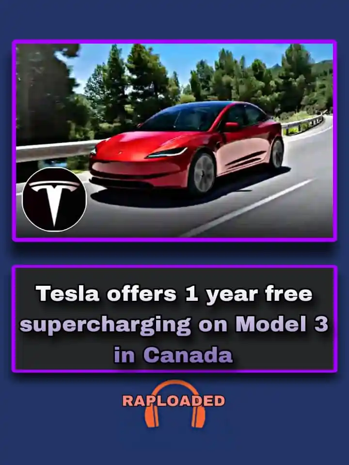 Image from Raploaded: Tesla is currently offering one year of free Supercharging to buyers i...