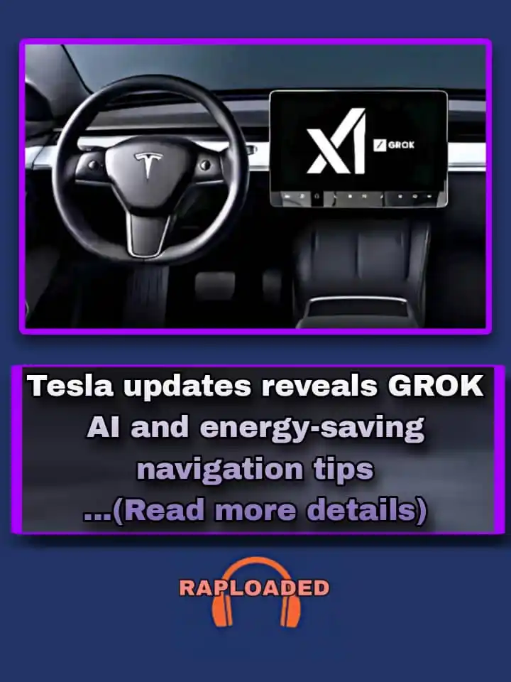 Image from Raploaded: Tesla’s 2025.20.3 over-the-air update brings two standout features: th...