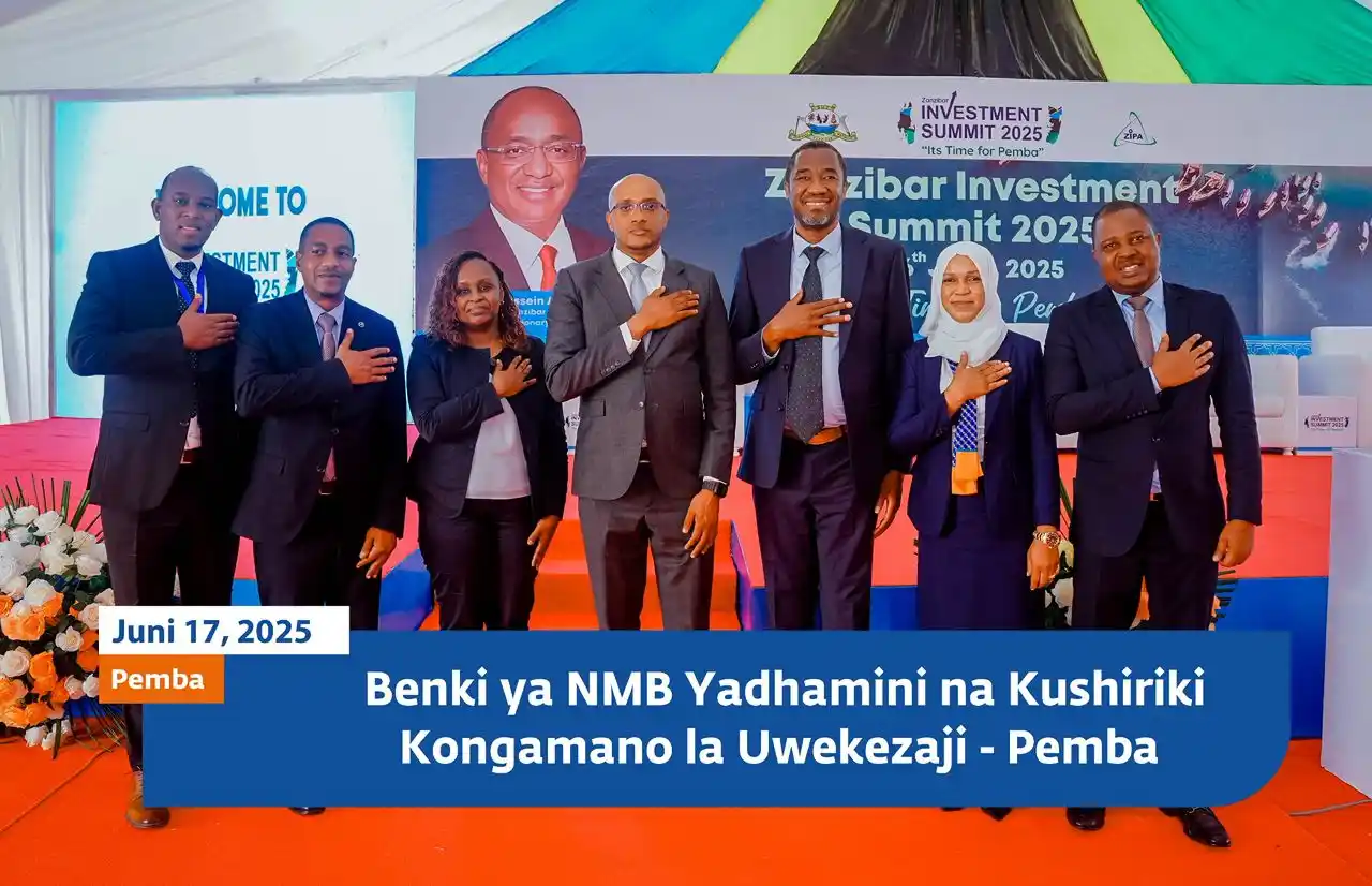 Image from NMB Bank Plc: Tumedhamini na kushiriki Kongamano la uwekezaji na kuibua fursa za kiu...
