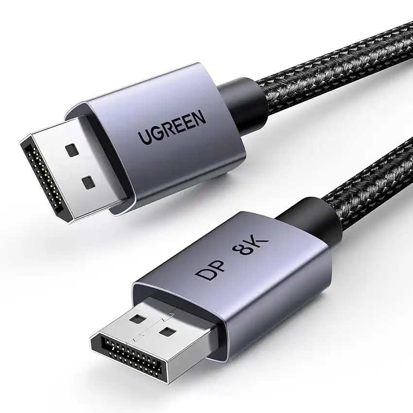 Image from Offerte Tech by Telefonino.net: 👀 UGREEN DisplayPort 1.4 8K 60Hz 4K 240Hz UHD HDR GSync 3D Maschio Ca...