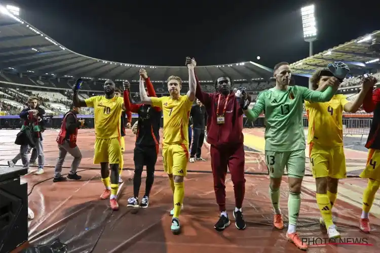 Rode Duivels op Voetbalkrant post